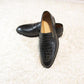 Hand Made Black Croc Leather Men's shoes
