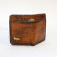 Handmade HZ Chestnut Cardholder Wallet