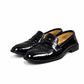 Handmade Loafer Sneak P High Shiny Leather