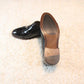 Hand Made Black Shiny Leather Oxford Men's Shoes
