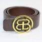 Chestnut Handmade Cow Leather Belt