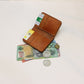 Handmade HZ Chestnut Cardholder Wallet