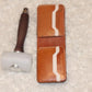 Brown shiny Hand made Men's Wallet