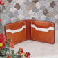 Brown shiny Hand made Men's Wallet