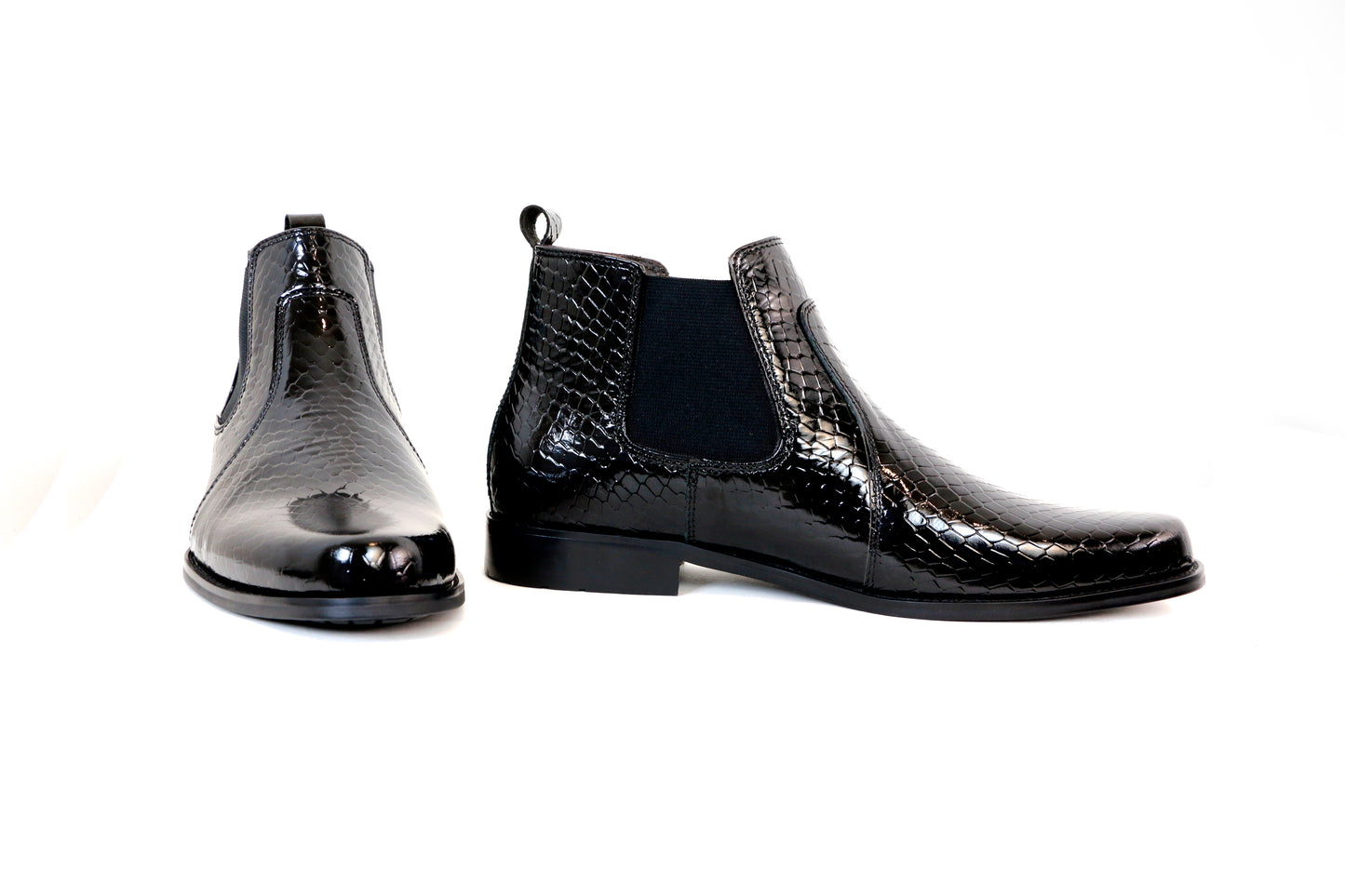 Snaky Chelsea High shine Shoes