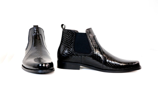 Snaky Chelsea High shine Shoes